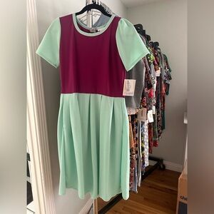 LuLaRoe Amelia Dress size Large